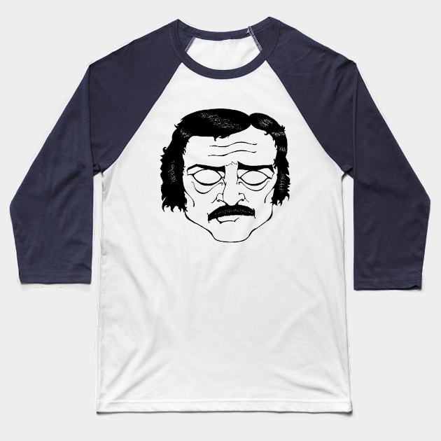 Poe. Baseball T-Shirt by ArtByAsh